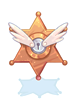 Hunting Medal Badge